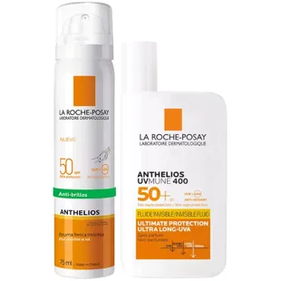 La Roche Posay Anthelios UV-MUNE 400 Fluide Invisible SPF50+ 50 ml + Brume SPF50+ 75 ml