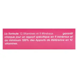 Juvamine 12 Vitamines et 9 Minéraux 30 comprimés effervescents