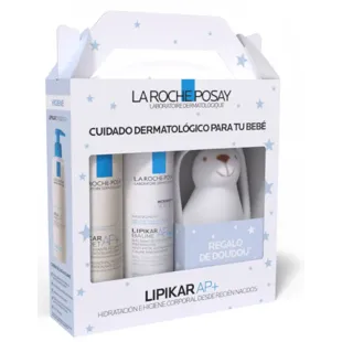 La Roche Posay Lipikar AP+ Creme Duche 400 ml + Bálsamo 400 ml + Doudou