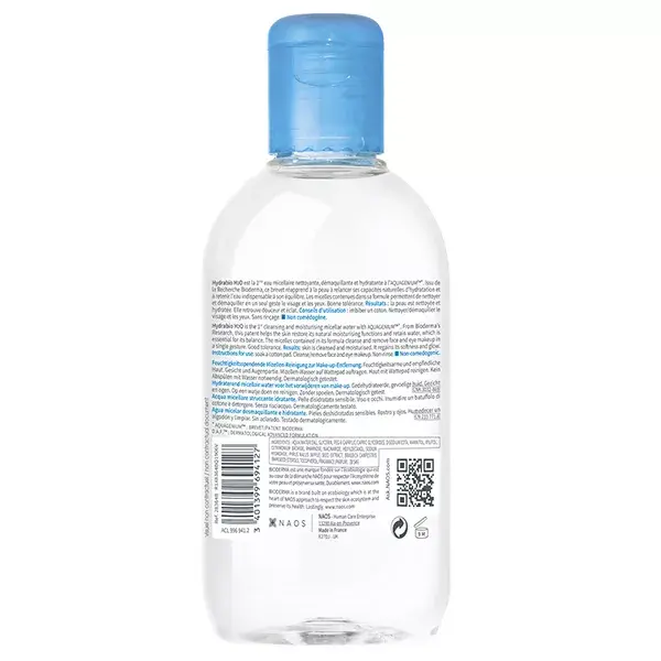 Bioderma Hydrabio H2O Agua Micelar 250 ml