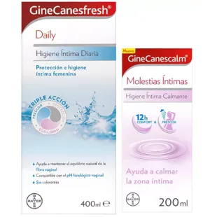 Gine-Canestén GineCanesfresh 400 ml + GineCanescalm 200 ml
