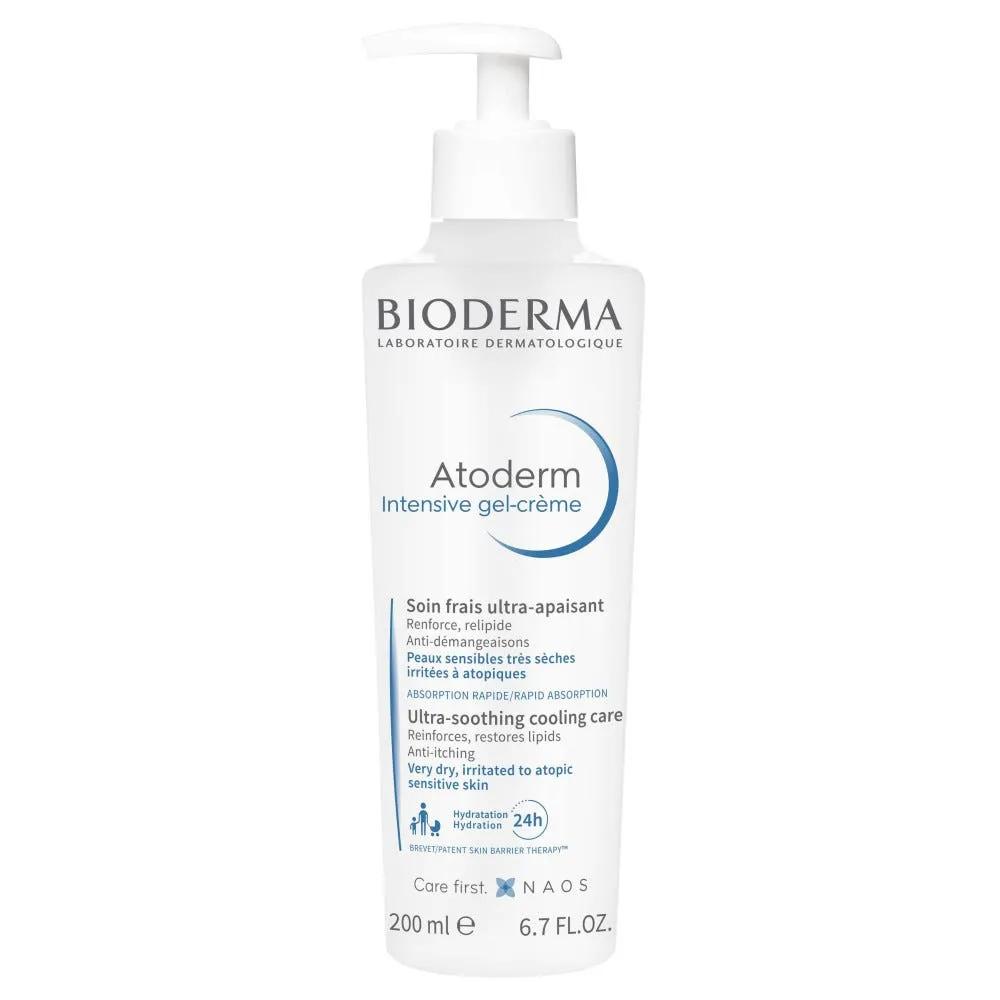 Bioderma Atoderm Intensive Gel-Creme Trattamento Antiprurito e Ultra-Fresco Per Pelle Secca e Atopica 200 ml