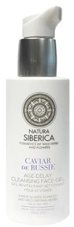 Natura Siberica Gel Nettoyant Visage Anti-Âge Caviar Russe 200 ml
