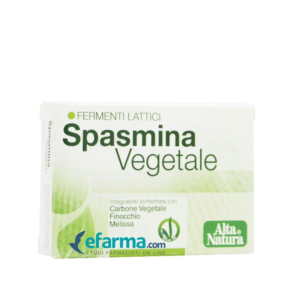 Alta Natura Spasmina Vegetale Integratore di Fermenti Lattici  30 Opercoli