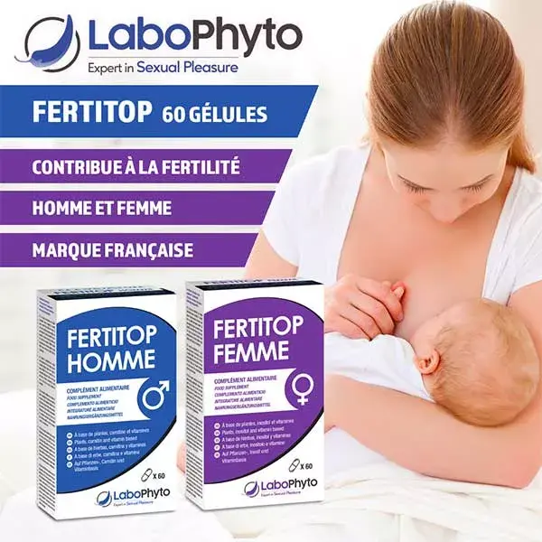 60 cápsulas de mujeres de Labophyto Fertitop