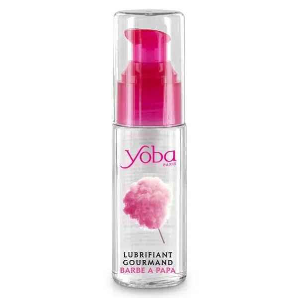Yoba Lubrifiant Gourmand Parfumé Barbe à Papa 50ml