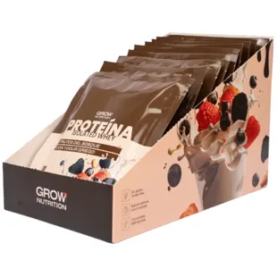 Grow Nutrition Forest Fruit Protein with Greek Yogurt 10 Sachets