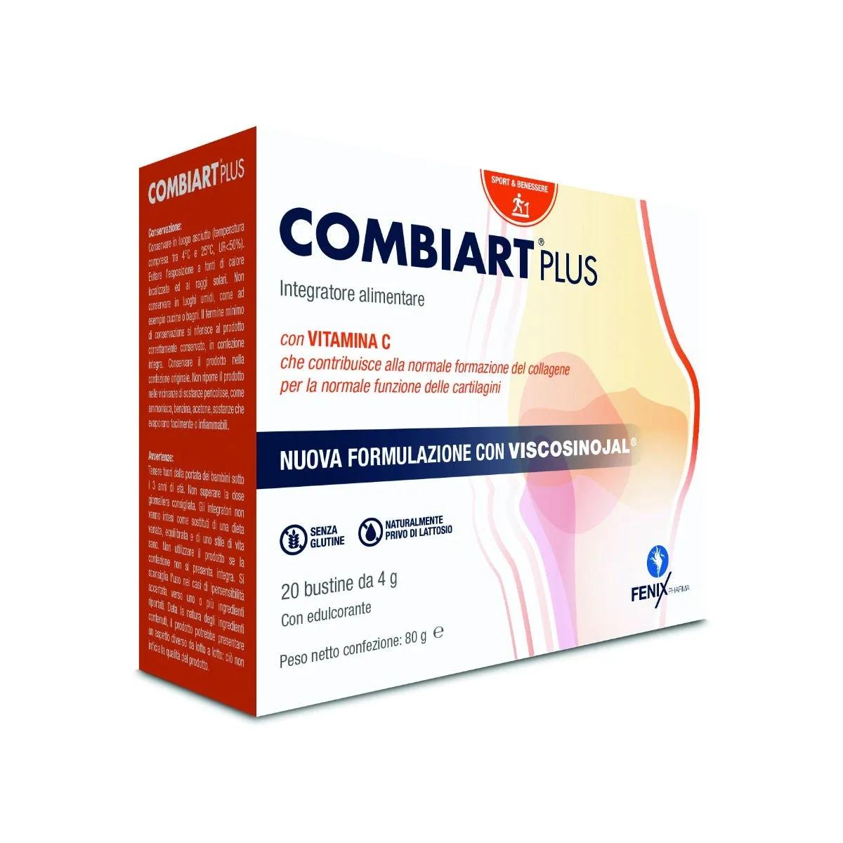 Combiart Plus Integratore Benessere Cartilagini e Articolazioni 20 Bustine