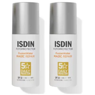 Isdin Fusion Water Magic Repair SPF50 2x50 ml