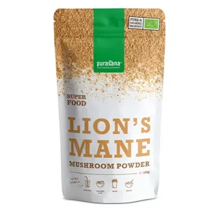 Purasana Criniera di leone Polvere biologica - 100 g