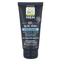 So'Bio Étic Men Gel Après-Rasage Jus d'Aloe Vera Bio 100ml