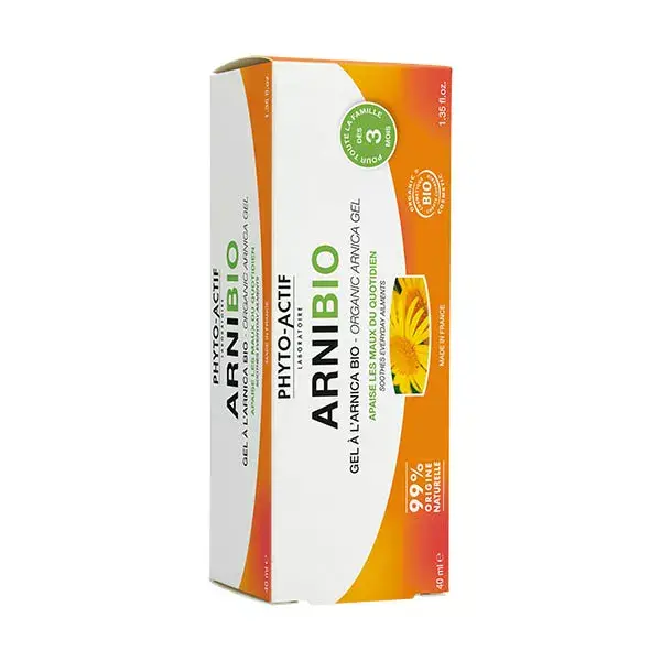 Phyto-Actif Gel À L'Arnica Bio 40Ml