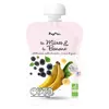 Popote les Fruits Mûres Banane 4-6 mois Bio 120g