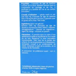 Naturactive Bambou 60 gélules