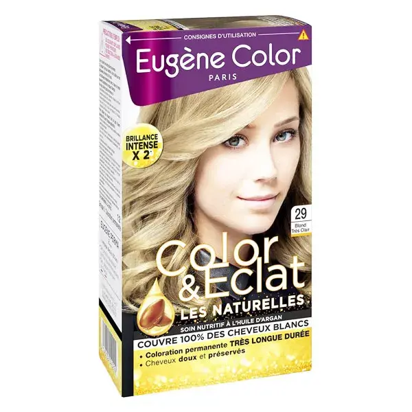 Eugène Color Les Naturelles Permanent Colouring Cream n°29 Very Light Blonde