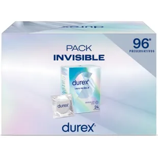 Preservativos Durex Super Thin Invisible 96 unidades