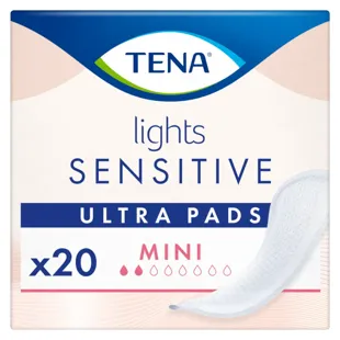 TENA Lights Sensitive Protegeslip Mini Ultra 20 unités