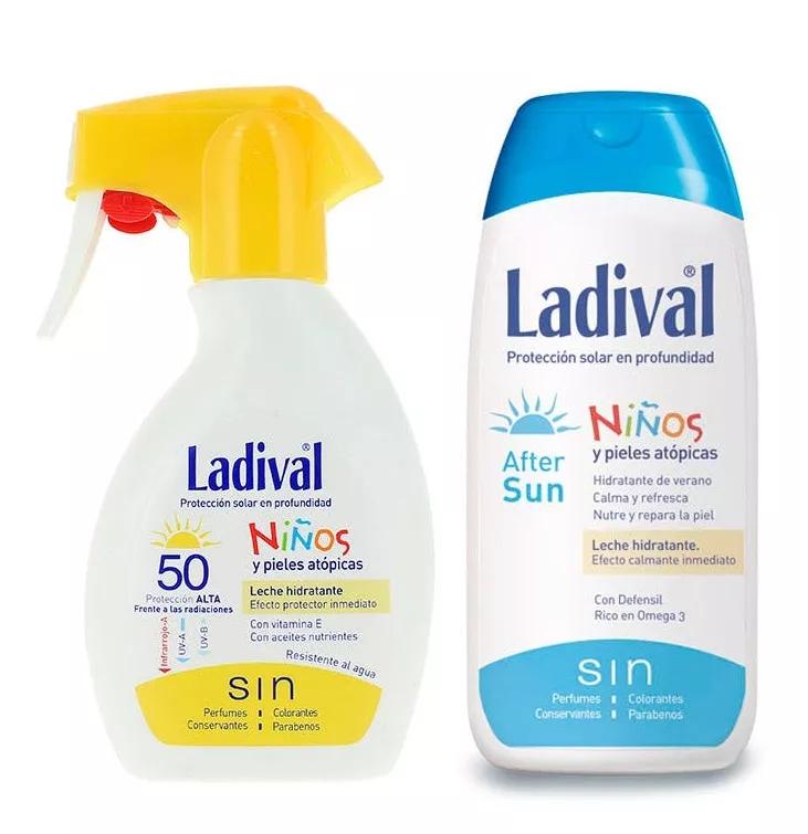 Ladival Niños SPF50 Spray 200ml+After Sun 200 ml