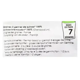 Germline Graines à Germer Quinoa Bio 200g