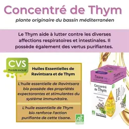 Nutrigée Infusion Bio Concentré de Thym 20 sachets