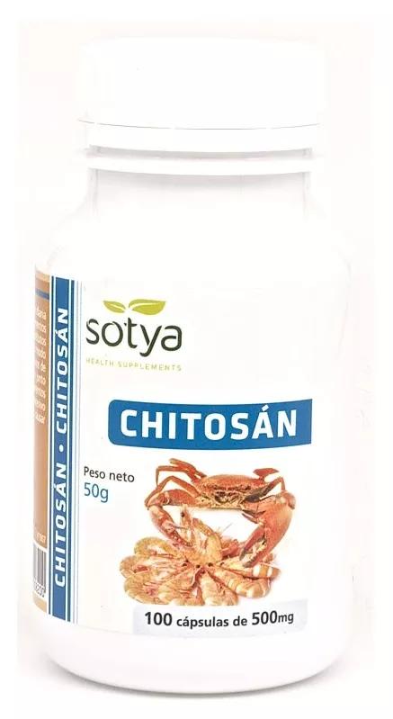 Sotya Chitosán 100 Cápsulas 500 mg