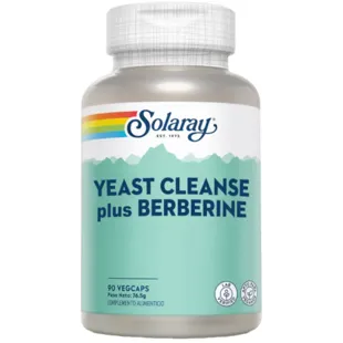 Solaray Plus Yeast Cleanse + Berberine 90 Vegcaps