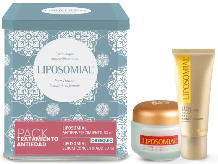 Crème Anti-Âge Liposomale 50 ml + Sérum 20 ml