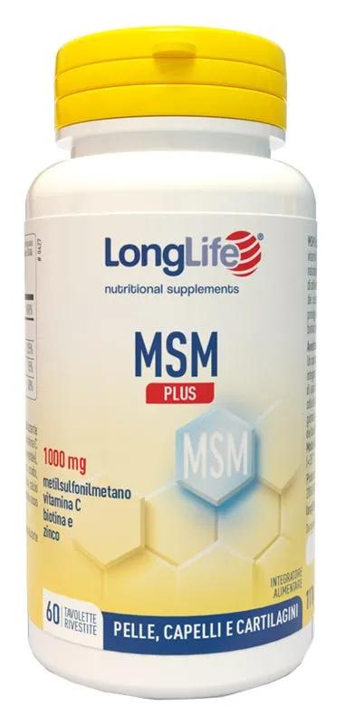 LongLife MSM Plus Integratore 60 Tavolette