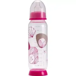 Béaba Biberon Nature Rose 330ml