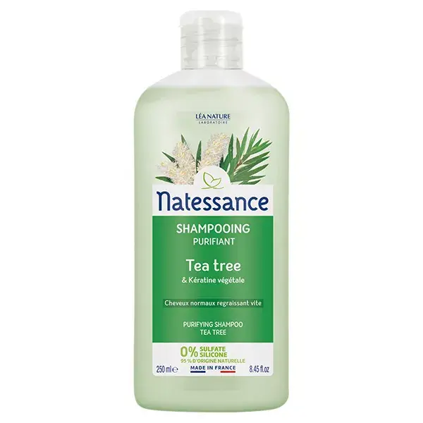 Natessance Tea Tree Purifying Shampoo 250ml 