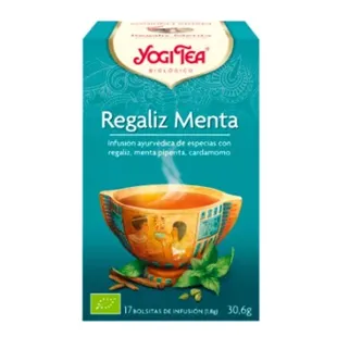 Yogi Tea Regaliz y Menta 17 Bolsitas