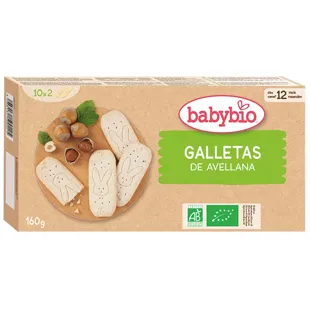 Babybio Hazelnut Growth Cookies +12m 160 gr