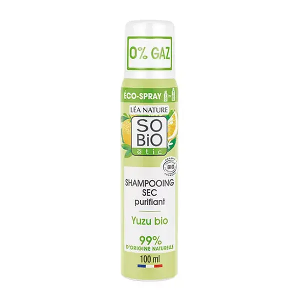 Léa Nature So Bio Étic Shampooing Sec Purifiant Yuzu Bio Fraîcheur 100ml