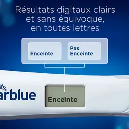 Clearblue Test de Grossesse Digital Détection Ultra-Précoce