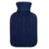 Cassandra Bouillotte Tricot Bleue Marine 1,8L