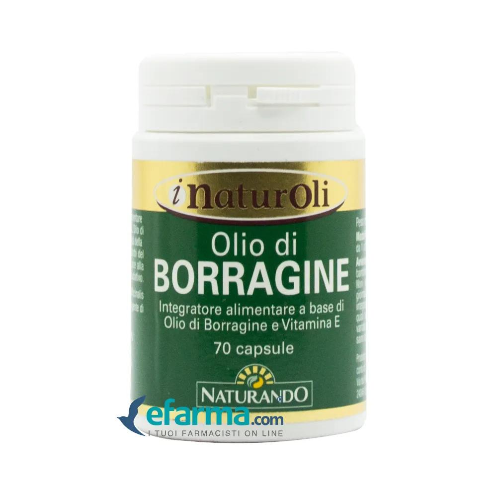 Naturando Olio Di Borragine Integratore 70 Capsule