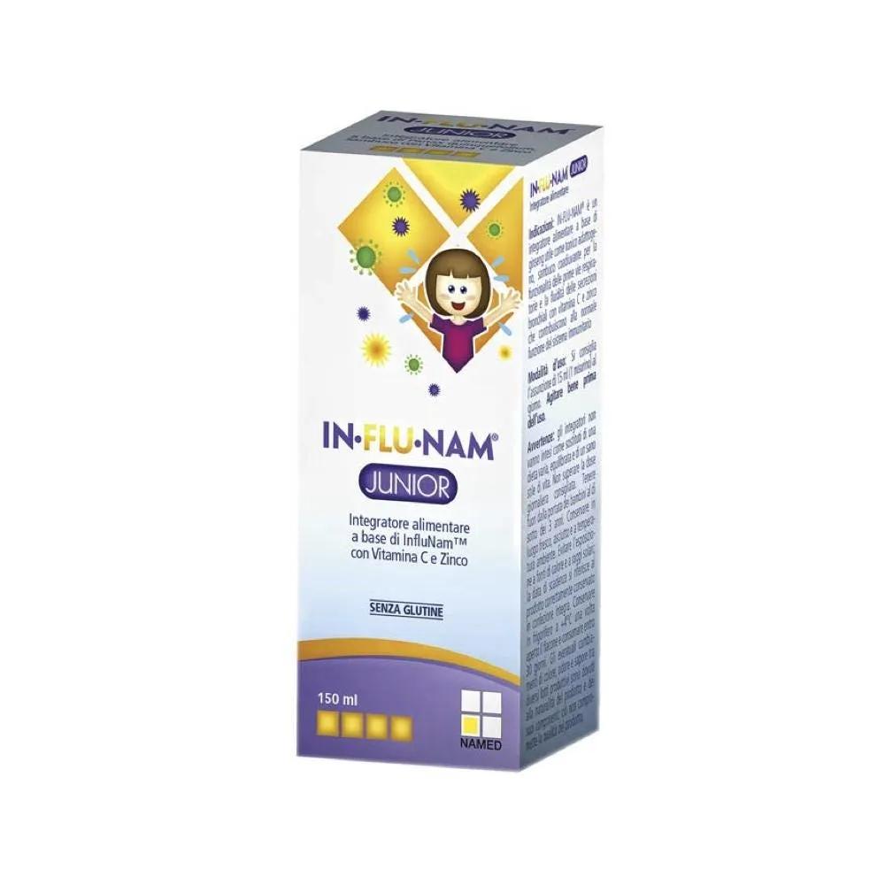 Named Influnam Junior Integratore Difese immunitarie Sciroppo 150 ml