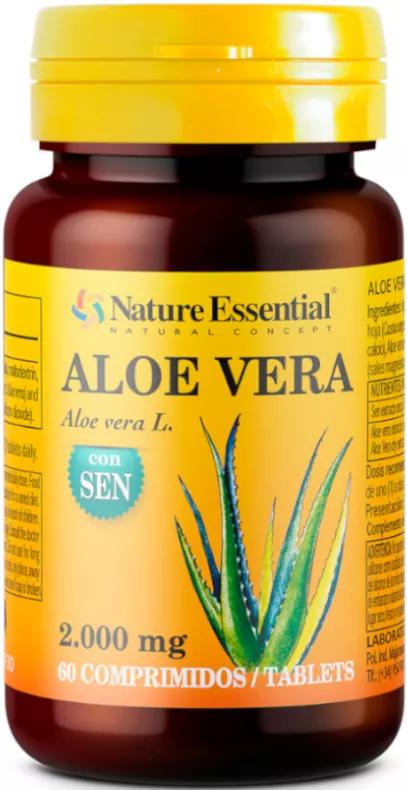 Nature Essential Aloe Vera with Senna 2000mg 60 Tablets