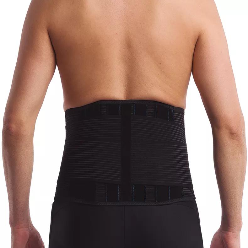 Corset ortopédico ajustável Back Support Belt Men Back Brace Belt