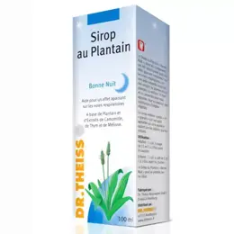 Dr Theiss Sirop au Plantain Nuit 100ml