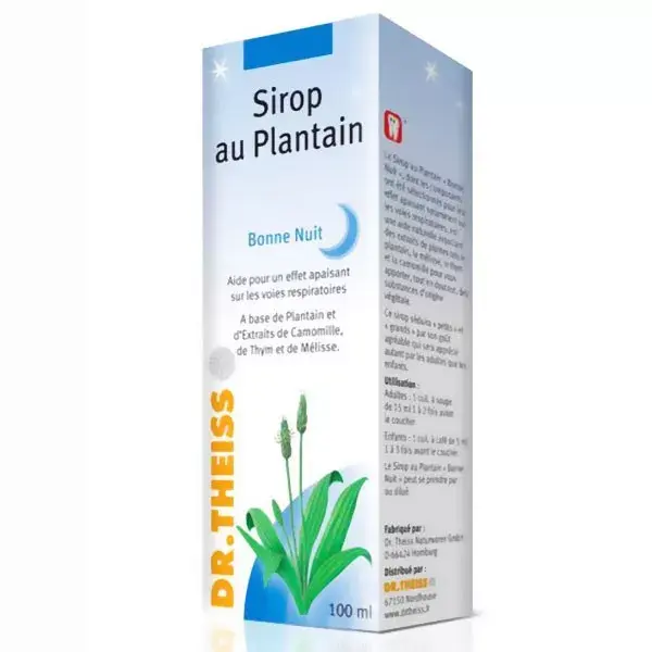 Dr. Theiss Plantain Respiratory Soothing Night Syrup 100ml