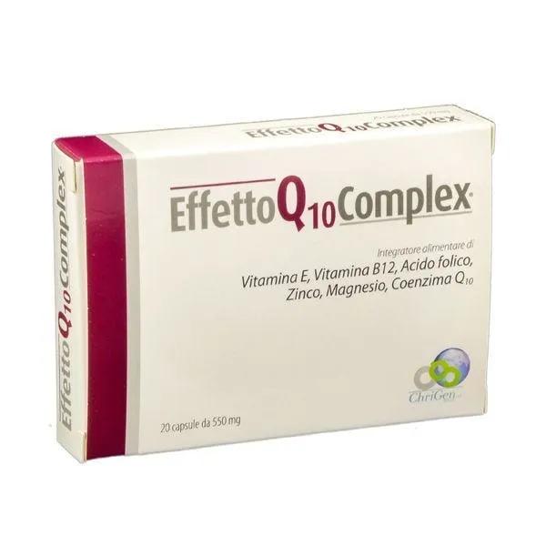 Effetto Q10 Complex Integratore Antiossidante 20 Capsule