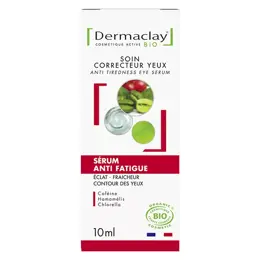 Dermaclay Sérum Correcteur Yeux Anti-Fatigue Bio 10ml