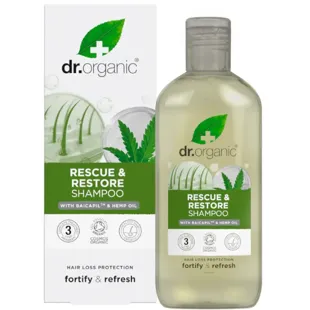 Dr. Organic Hemp Hair Rescue Shampoo 265 ml