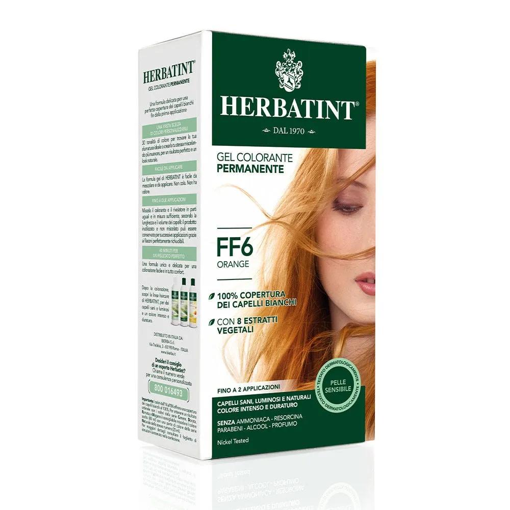 Herbatint Tintura Capelli Gel Permanente FF6 Orange 150 ml