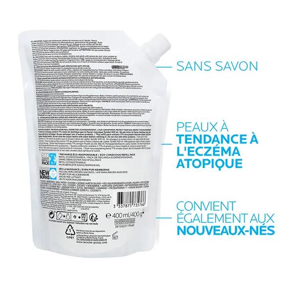 La Roche Posay Lipikar AP+ Syndet Crema Limpiadora Eco Relleno 400ml