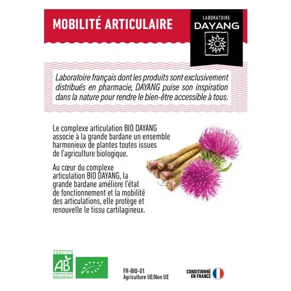 Dayang Complexe Articulation Bio 20 ampoules