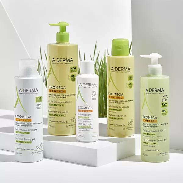 Aderma Exomega Gel Espumoso Emoliente 500ml 