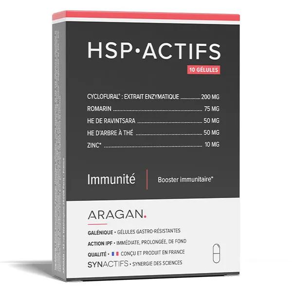 Aragan - Synactifs HSPActifs - Immunité et Booster immunitaire - 10 gélules
