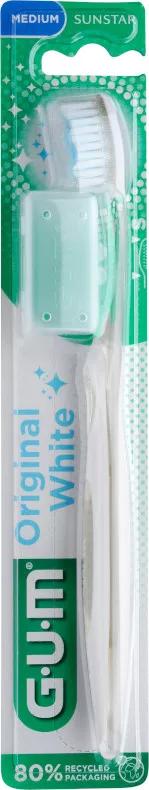 Gum Original Escova de Dentes White Medio 1 Unidades